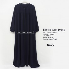 Elmira-037 Basic Dress Crinkle Airflow